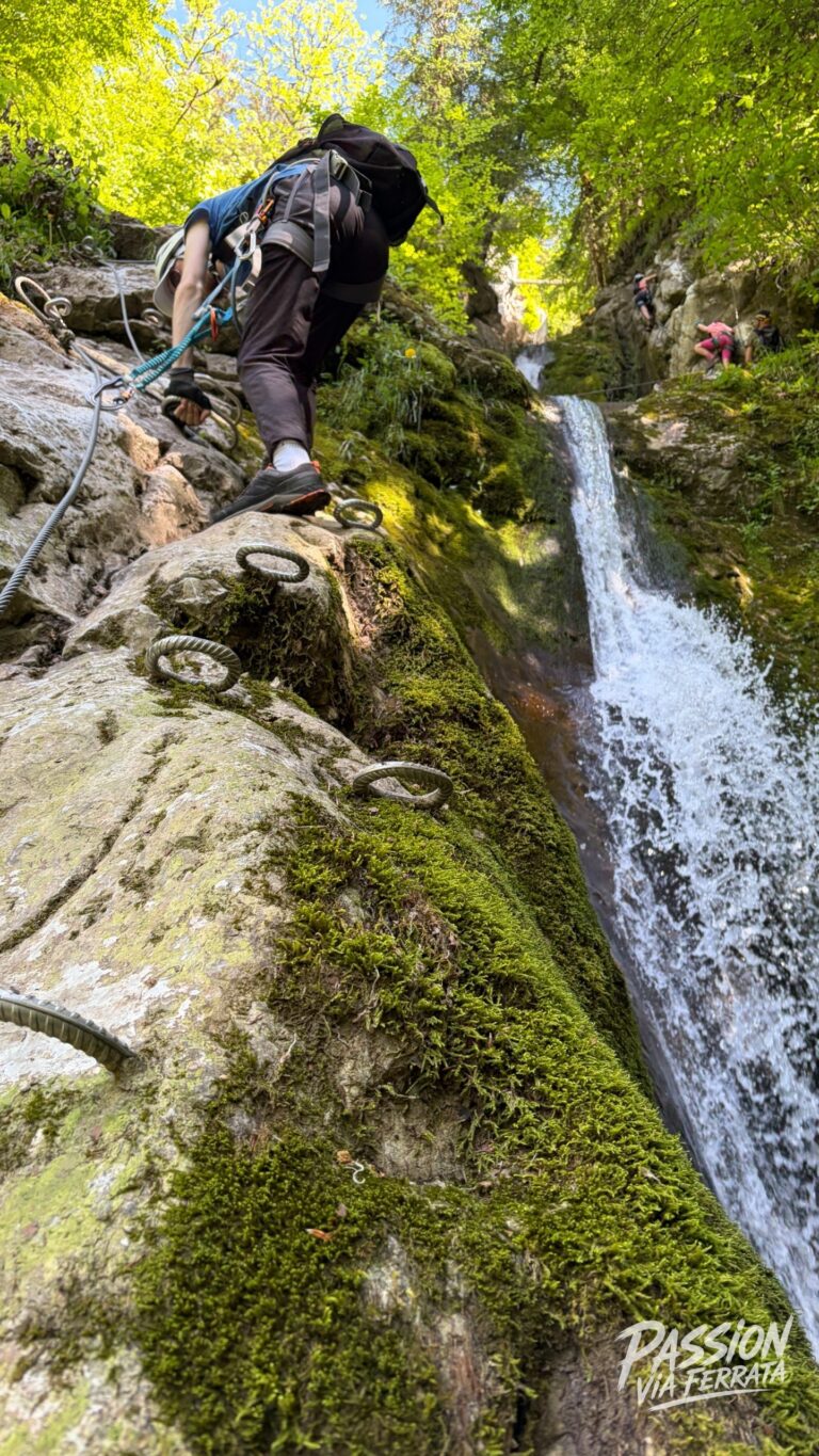 Photo de la sortie à Via Ferrata Cascade des Nants