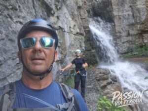 Photo de la sortie à Via Ferrata de Tière