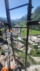 Photo de la sortie à Via Ferrata La Roche à l’Agathe