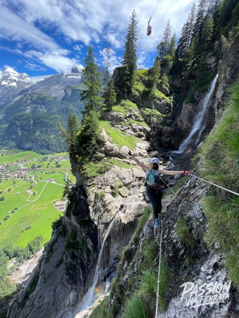 Photo de Via Ferrata Kandersteg-Allmenalp