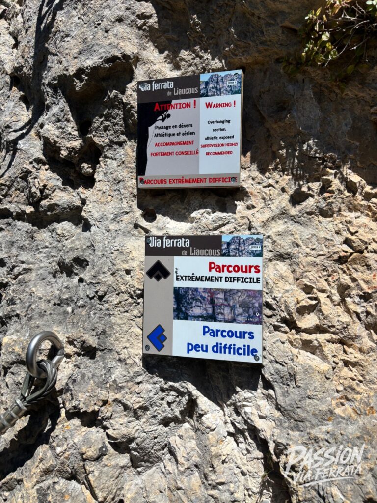 Photo de la sortie à Via Ferrata de Liaucous