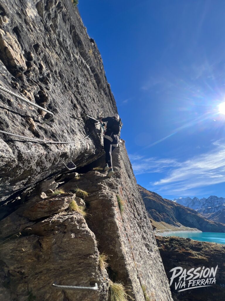 Photo de Via Ferrata du Barrage de Moiry