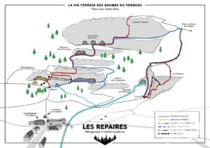 Photo de la sortie à Via Ferrata Les Baumes du Verneau