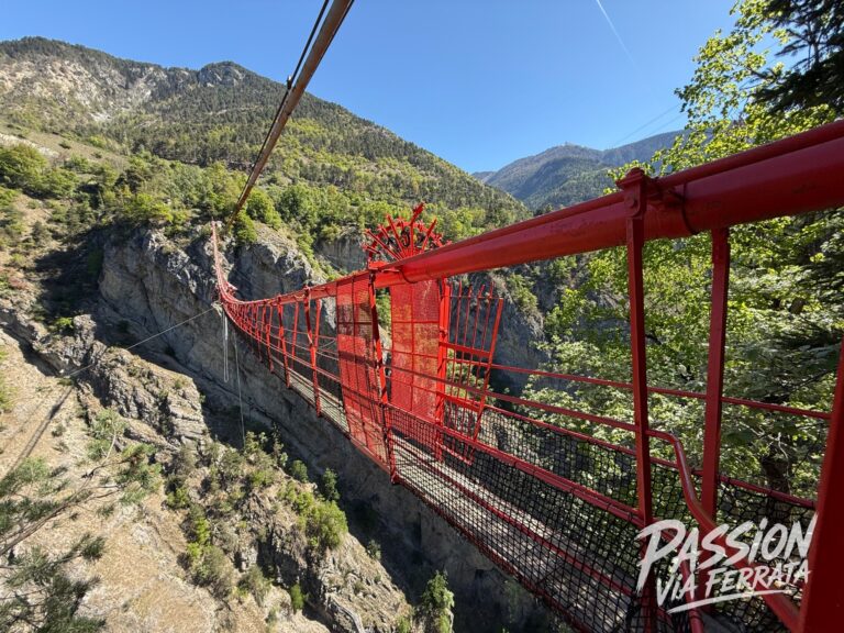 Photo de Via Ferrata du Pont suspendu de Niouc