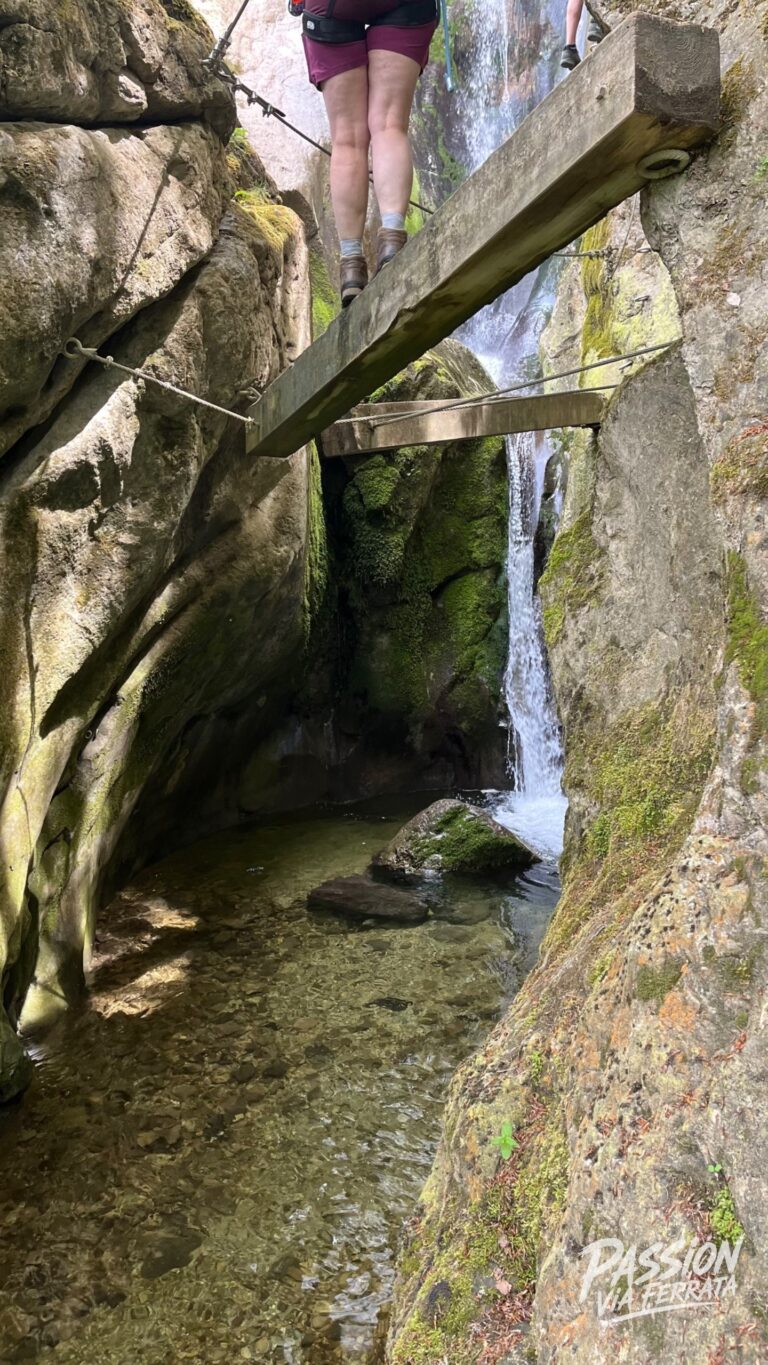 Photo de Via Ferrata Cascade des Nants