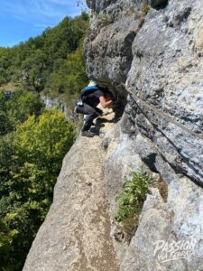 Photo de la sortie à Via Ferrata Les Baumes du Verneau