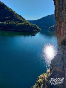 Photo de la sortie à Via Ferrata du Lac de Villefort – Castanet