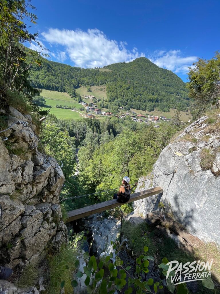 Photo de Via Ferrata Cascade des Nants