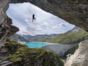 Photo de la sortie à Via Ferrata du Barrage de Moiry