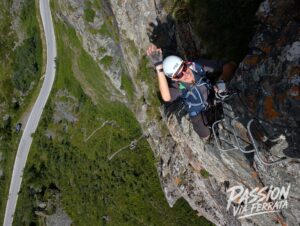 Photo de la sortie à Via Ferrata du Barrage de Moiry