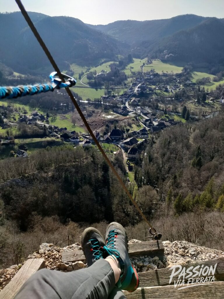 Photo de la sortie à Via Ferrata Les Baumes du Verneau