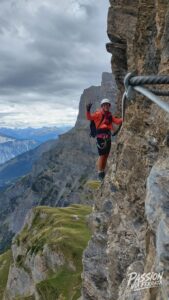 Photo de la sortie à Via Ferrata Aventure Gemmiwand