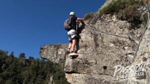 Photo de la sortie à Via Ferrata du Malzieu
