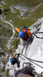 Photo de la sortie à Via Ferrata La Tour du Jallouvre