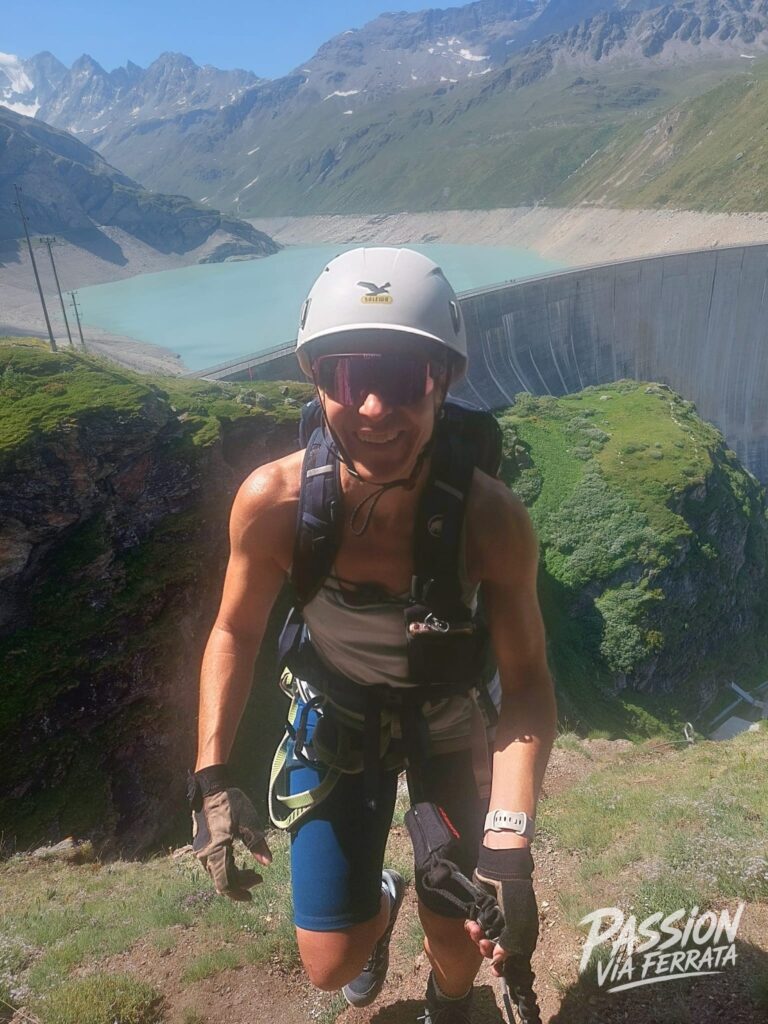 Photo de Via Ferrata du Barrage de Moiry