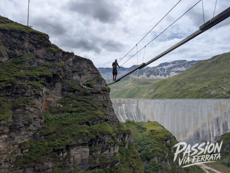 Photo de Via Ferrata du Barrage de Moiry