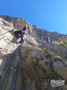 Photo de la sortie à Via Ferrata Saix de Miolène