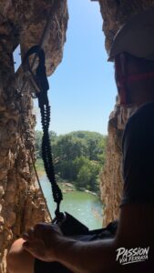 Photo de la sortie à Via Ferrata du Vidourle – La Roque