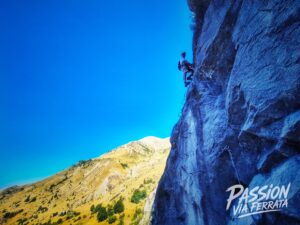 Photo de la sortie à La Via Ferrata de La Rouanne