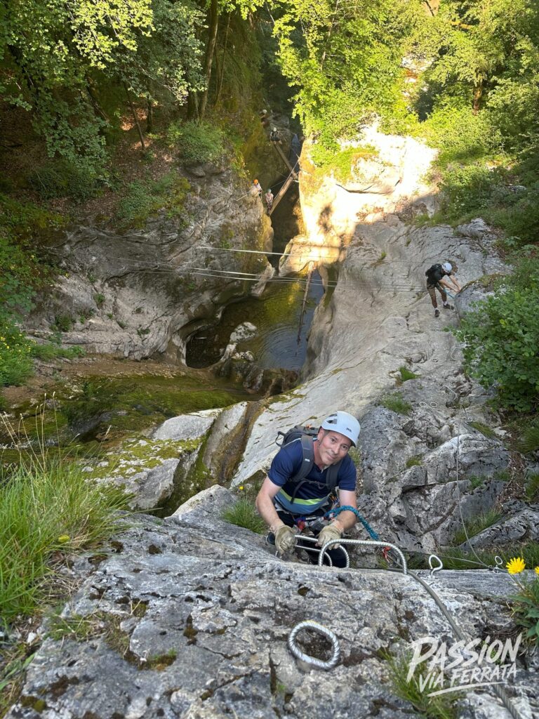 Photo de Via Ferrata Cascade des Nants