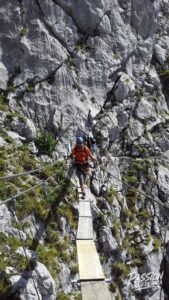 Photo de la sortie à Via Ferrata La Tour du Jallouvre
