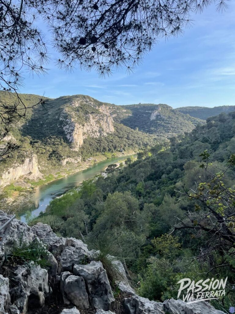 Photo de la sortie à Via Ferrata des Gorges du Gardon