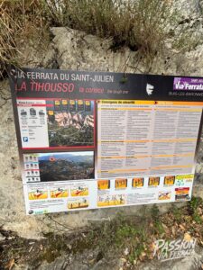Photo de la sortie à Via Ferrata Rocher du Saint-Julien