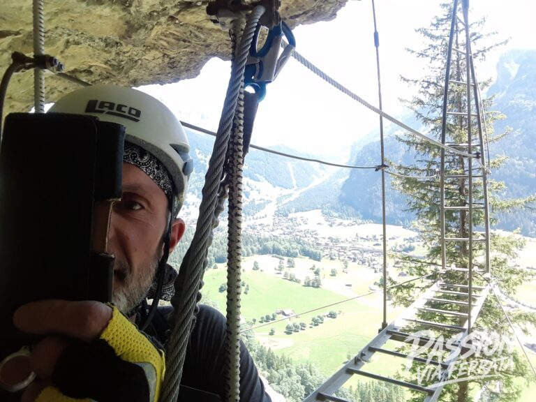 Photo de Via Ferrata Kandersteg-Allmenalp