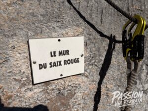 Photo de la sortie à Via Ferrata Saix de Miolène