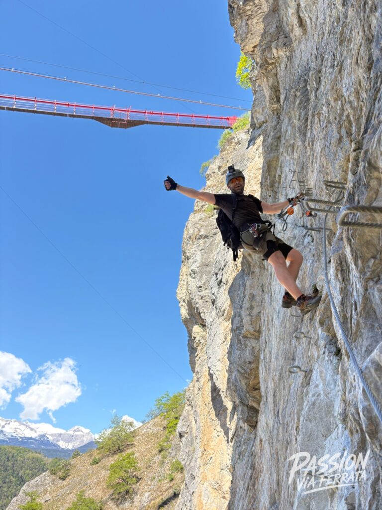 Photo de Via Ferrata du Pont suspendu de Niouc