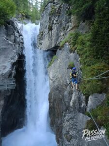 Photo de la sortie à Via Ferrata La Cascade de Bérard