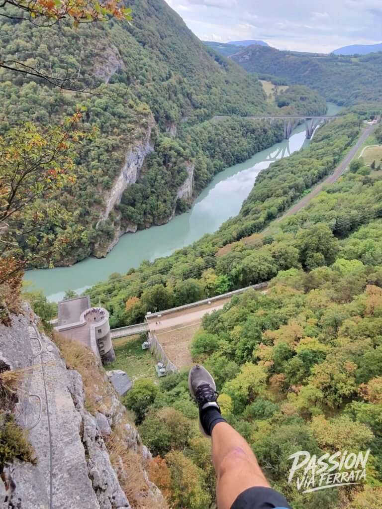 Photo de la sortie à Via Ferrata Fort l’Écluse