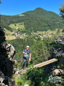 Photo de la sortie à Via Ferrata Cascade des Nants