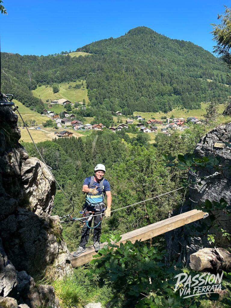 Photo de Via Ferrata Cascade des Nants