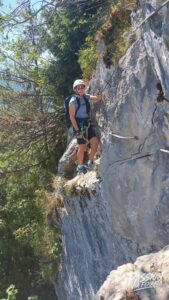 Photo de la sortie à Via Ferrata Plan Praz