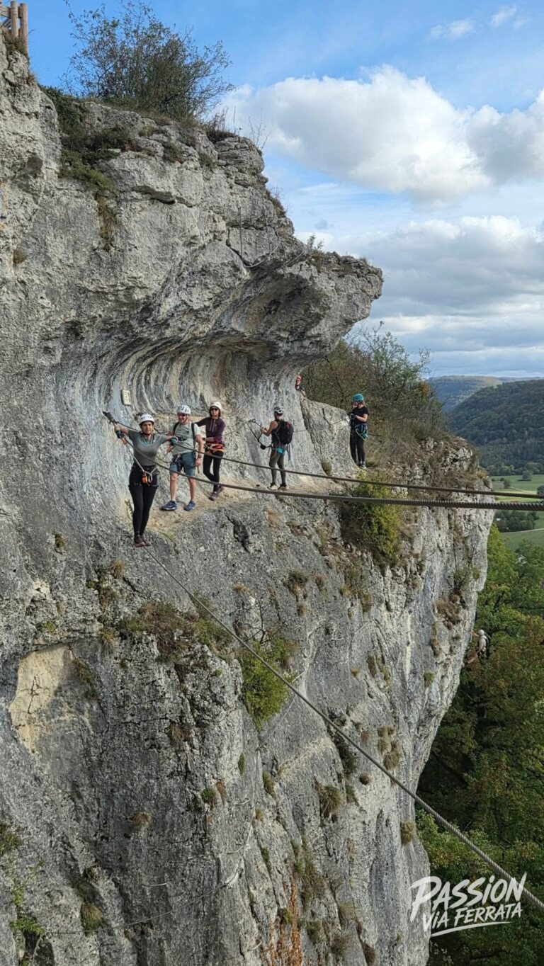 Photo de Via Ferrata La Roche du Mont