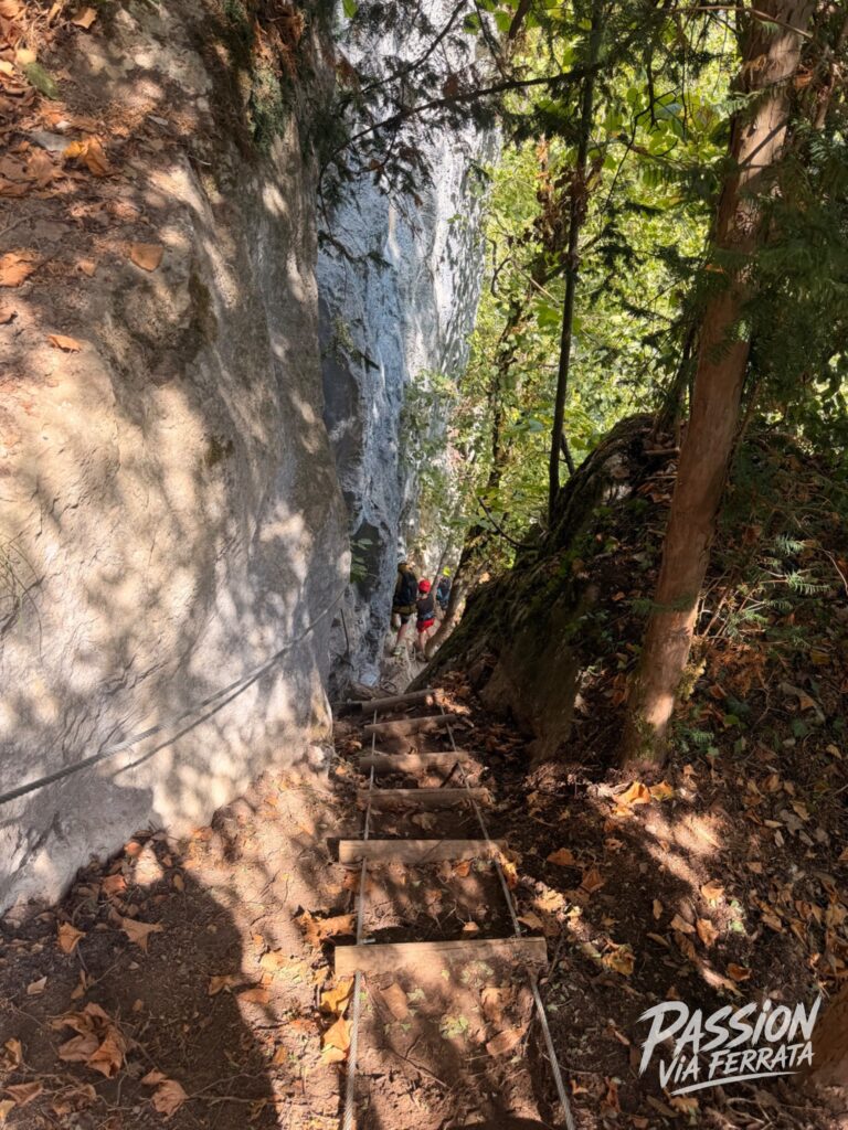 Photo de Via Ferrata de la Gorge du Cé – Mont Saxonnex