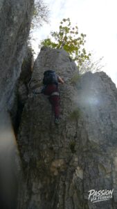 Photo de la sortie à Via Ferrata Le P’Tchi (Jules Carret)