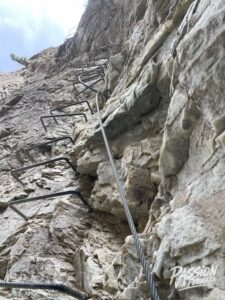 Photo de la sortie à Via Ferrata La Descente aux Enfers / La Montée au Purgatoire