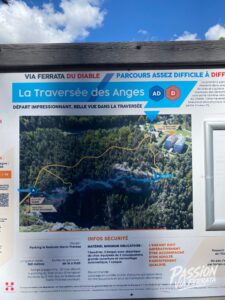 Photo de la sortie à Via Ferrata La Traversée des Anges