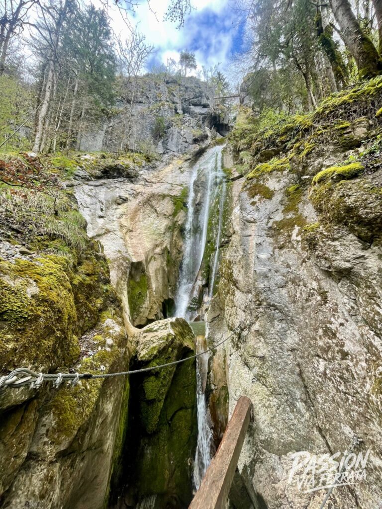Photo de Via Ferrata Cascade des Nants