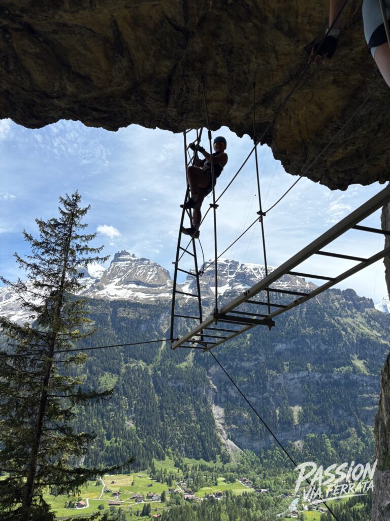Photo de Via Ferrata Kandersteg-Allmenalp