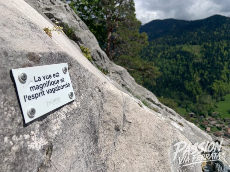 Photo de Via Ferrata La Roche à l&rsquo;Agathe