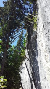 Photo de la sortie à Via Ferrata Plan Praz
