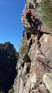 Photo de la sortie à Via Ferrata du Malzieu