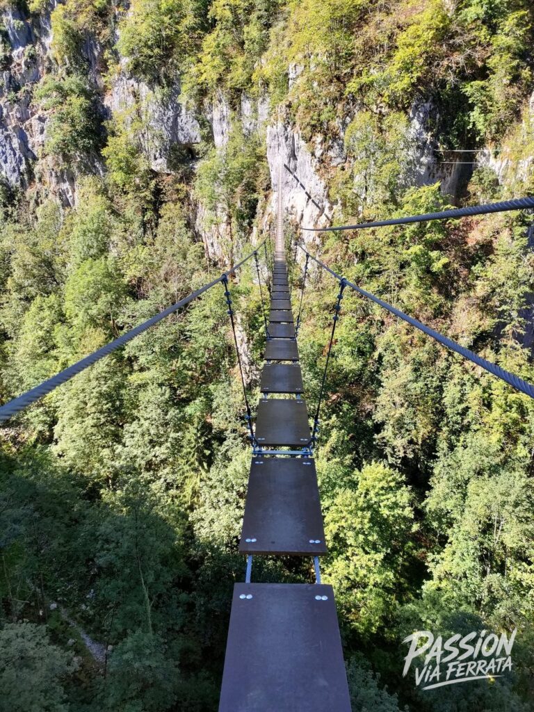 Photo de Via Ferrata de la Gorge du Cé – Mont Saxonnex