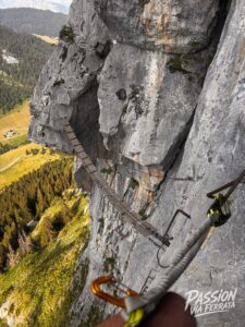 Photo de la sortie à Via Ferrata Yves Pollet-Villard