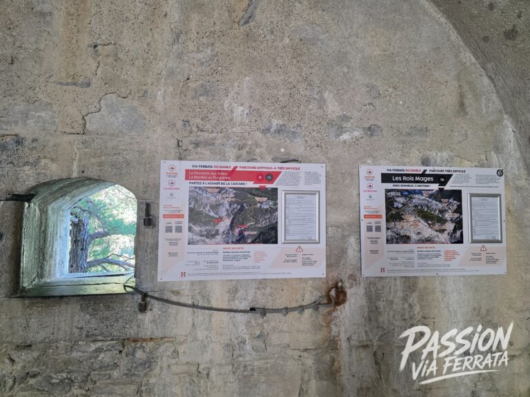 Photo de Via Ferrata Les Rois Mages