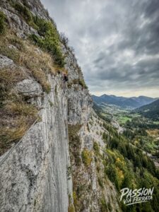 Photo de la sortie à Via Ferrata Saix de Miolène