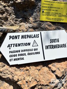 Photo de la sortie à Via Ferrata de La Grande Fistoire